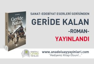 Geride Kalan -Roman- Yayınlandı
