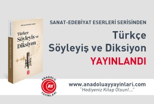 Türkçe Söyleyiş ve Diksiyon Yayınlandı